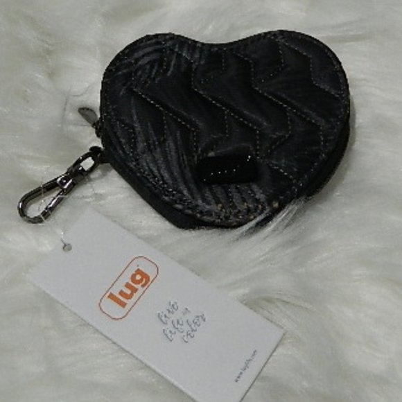 lug Handbags - LUG HEART POUCH TROPICAL FOG NWTS